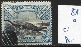 BORNEO DU NORD 81 Oblitéré ( Annulé ) Côte 3.50 € - North Borneo (...-1963)