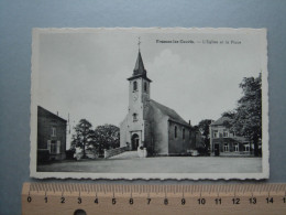 Frasnes Lez Couvin - L'Eglise Et La Place - Couvin