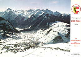 KAPRUN, WINTER SPORT RESORT, ARCHITECTURE, MOUNTAIN, EMBLEM, AUSTRIA - Kaprun