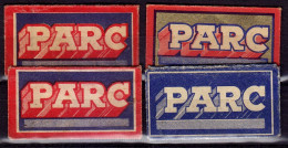 "PARC" Razor Blade Old Vintage 4 WRAPPERS (see Sales Conditions) - Razor Blades