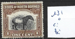 BORNEO DU NORD 131 Oblitéré Côte 2.50 € - Noord Borneo (...-1963)