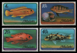 Malawi 1977 - Mi-Nr. 285-288 X ** - MNH - Ohne WZ - Fische / Fish - Malawi (1964-...)