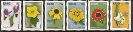 Burundi 2002 OCBn° 1109-1114 *** MNH Cote 25 € Flore Fleurs Flowers Bloemen - Nuevos