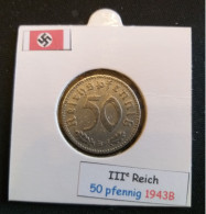 Pièce De 50 Reichspfennig De 1943B (Vienne) - 50 Reichspfennig