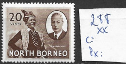 BORNEO DU NORD 288 ** Côte 1.50 € - Noord Borneo (...-1963)