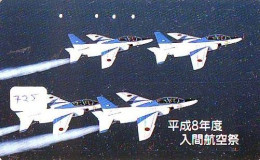 TELECARTE JAPON * MILITAIRY AVION  (725)  Flugzeuge * Airplane * Aeroplano * PHONECARD JAPAN * ARMEE * LEGER VLIEGTUIG - Esercito