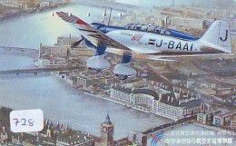 TELECARTE JAPON * MILITAIRY AVION  (728)  Flugzeuge * Airplane * Aeroplano * PHONECARD JAPAN * ARMEE * LEGER VLIEGTUIG - Leger