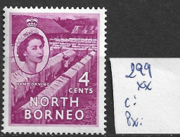 BORNEO DU NORD 299 ** Côte 0.50 € - Noord Borneo (...-1963)