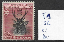 BORNEO DU NORD Taxe 1 Sans Gomme Côte 25 € - Noord Borneo (...-1963)