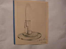 PLANCHE (16,5 X 20,5 Cm) - M. CH. SICLIS : Exposition Des Arts Décoratifs Et Industriels Modernes - Projet De Fontaine - Architecture