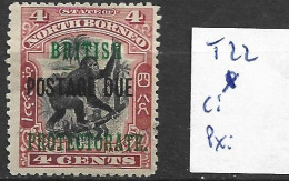 BORNEO DU NORD Taxe 22 * Côte 20 € ( Charnière Forte ) - North Borneo (...-1963)