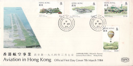 HONG KONG 1984 MiNr 423 - 426 FDC - FDC