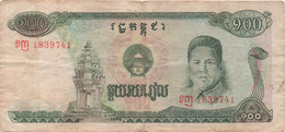 Cambodge Cambodia : 100 Riels 1990 : Mauvais état - Cambodge