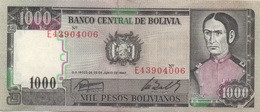 Bolivie : 1000 Pesos Bolivianos 1982 - Bolivië