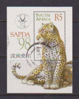 SOUTH  AFRICA    1998    National  Stamp  Exhibition    Sheetlet    USED - Usados