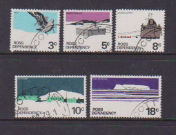 ROSS  DEPENDENCY    1972    Various  Designs    Part  Set  Of  5    USED - Usati