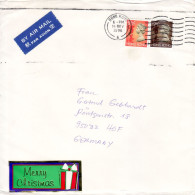 HONG KONG 1996  AIRMAIL  LETTER SENT  TO HOF - Covers & Documents