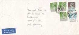 HONG KONG 1990  AIRMAIL   LETTER SENT  TO KOELN - Covers & Documents