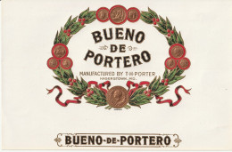 Zigarren ETIKETT, INN , Cigar Label BUENO DE PORTERO - Labels