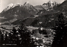 CPSM - CHÂTEAU D'OEX - Vue Panoramique  … Edition M.Rouge - Château-d'Œx