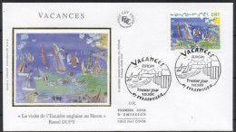 FRANCE FDC 2004 - YT N°3668 - EUROPA / VACANCES - STRASBOURG - 2000-2009