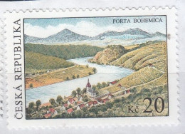 REPUBLICA CHECA 2017 - CHEQUIA - PORTA BOHEMICA - A FACIAL - Used Stamps