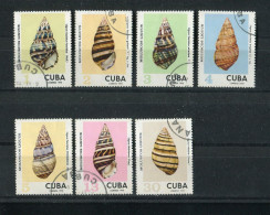 "KUBA" 1973, Mi. 1918-1924 "Schnecken" Gestempelt (3412) - Used Stamps