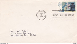 Mary Cassatt US Painter, First Day Of Issue 1966 - 1961-1970