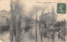 Colombes        92         Inondation 1910.  Boulevard Valmy       (voir Scan) - Colombes