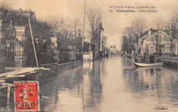 Colombes        92         Inondation 1910.   Rue Labouret  N° 63       (voir Scan) - Colombes