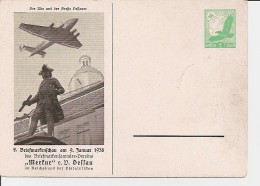 DR PP 142 C 24 **  - 5 Pf LpAdler Merkur E.V. Dessau - Private Postal Stationery
