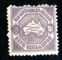 118 BCXX 1890 Scott #87d M* Mauve P.10 (offers Welcome) - Neufs