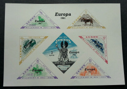 Europa 1961 Lundy Millenary 954-1954 Blocco - Blokken & Velletjes