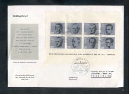 "BUNDESREPUBLIK DEUTSCHLAND" 1964, Block 3 FDC (3434) - 1959-1980