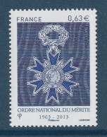 FRANCE 2013 Ordre National Du Mérite: Single Stamp UM/MNH - Nuovi