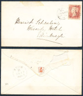Cover With Nice Postmark September 14 1863 - Briefe U. Dokumente