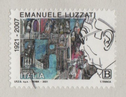 2021 - ITALIA / ITALY - CENTENARIO DELLA NASCITA DI EMANUELE LUZZATI / 100th ANN. OF THE BIRTH OF EMANUELE LUZZATI.USATO - 2021-...: Used