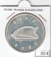 CR1884 MONEDA IRLANDA 10 EUROS 2008 PLATA - Irland
