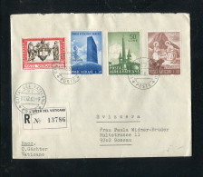 "VATIKAN" 1965, Reco-Brief In Die Schweiz (3463) - Lettres & Documents