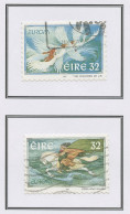 Irlande - Ireland - Irland 1997 Y&T N°1005 à 1006 - Michel N°1002 à 1003 (o) - EUROPA - Autoadhésif - Usados