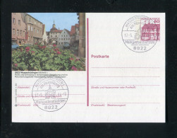 "BUNDESREPUBLIK DEUTSCHLAND" Bildpostkarte Mit Bildgleichem Stempel Ex "WASSERTRUEDINGEN" (3479) - Illustrated Postcards - Used