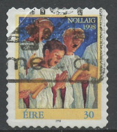 Irlande - Ireland - Irland 1998 Y&T N°1113 - Michel N°1112 (o) - 30p Noël - Autoadhésif - Used Stamps