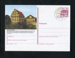 "BUNDESREPUBLIK DEUTSCHLAND" Bildpostkarte Mit Bildgleichem Stempel Ex "ICHENHAUSEN" (3480) - Cartoline Illustrate - Usati