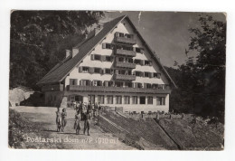 1950? YUGOSLAVIA,SLOVENIA,POST OFFICE HOSTEL,POSTCARD,USED - Yougoslavie