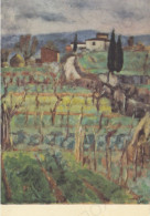 CARTOLINA  ROMA,LAZIO-GALLERIA NAZIONALE D'ARTE MODERNA-SOFFICI (1879-)-VISTA DEL CONCONE-STORIA,CULTURA,NON VIAGGIATA - Tentoonstellingen