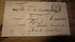 Belle Lettre De SAINT REMY DE PROVENCE Pour L'ile De La CAMARGUE - 1852  ............. ENV-5027 - Unclassified