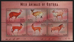 Eritrea 2001 - Mi-Nr. 264-269 ** - MNH - Wildtiere / Wild Animals - Erythrée