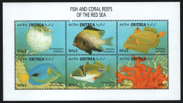 Eritrea 2000 - Mi-Nr. 224-229 ** - MNH - Fische / Fish - Eritrea