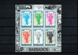 Barbados 1980 Post - London Philatelic Exhibition 2x Sheet Postfrisch / MNH - Poste