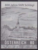 AUSTRIA(2018) Schlagl Abbey. Black Print. 800th Anniversary Of Cistercian Monastery. - Essais & Réimpressions